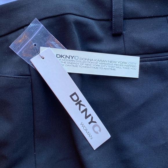 NWT 🖤 DKNYC Stretch Straight Leg Dress Pants, Front Zip/Pockets/Belt Loops, 18W - Picture 4 of 16